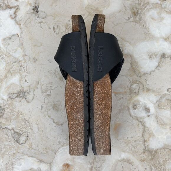 Birkenstock Classic Madrid Sandals Birko-Flor - Black - Picture 8 of 15